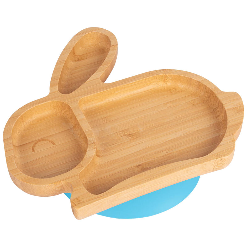 Bamboo Rabbit Baby Feeding Plate with Suction Cup - By Tiny Dining