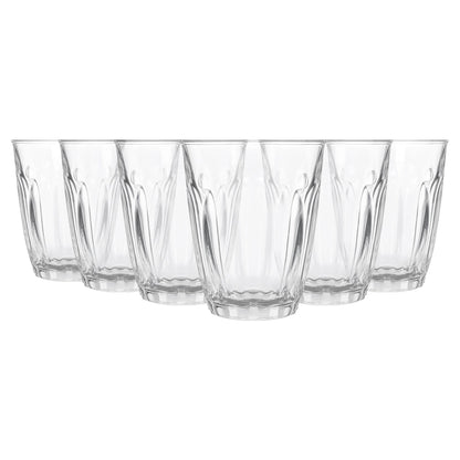 125ml Fluted Glass Tumblers - Pack of 6