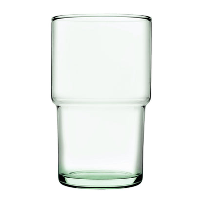 440ml Aware Hill Recycled Stacking Highball Glasses - Green - Pack of 4