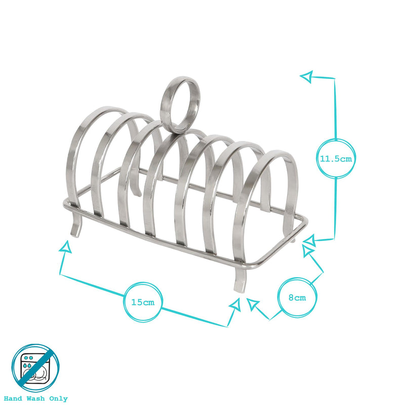 Stainless Steel Toast Rack - By Argon Tableware