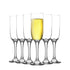 LAV 6 Piece Tokyo Champagne Glasses Set - 210ml