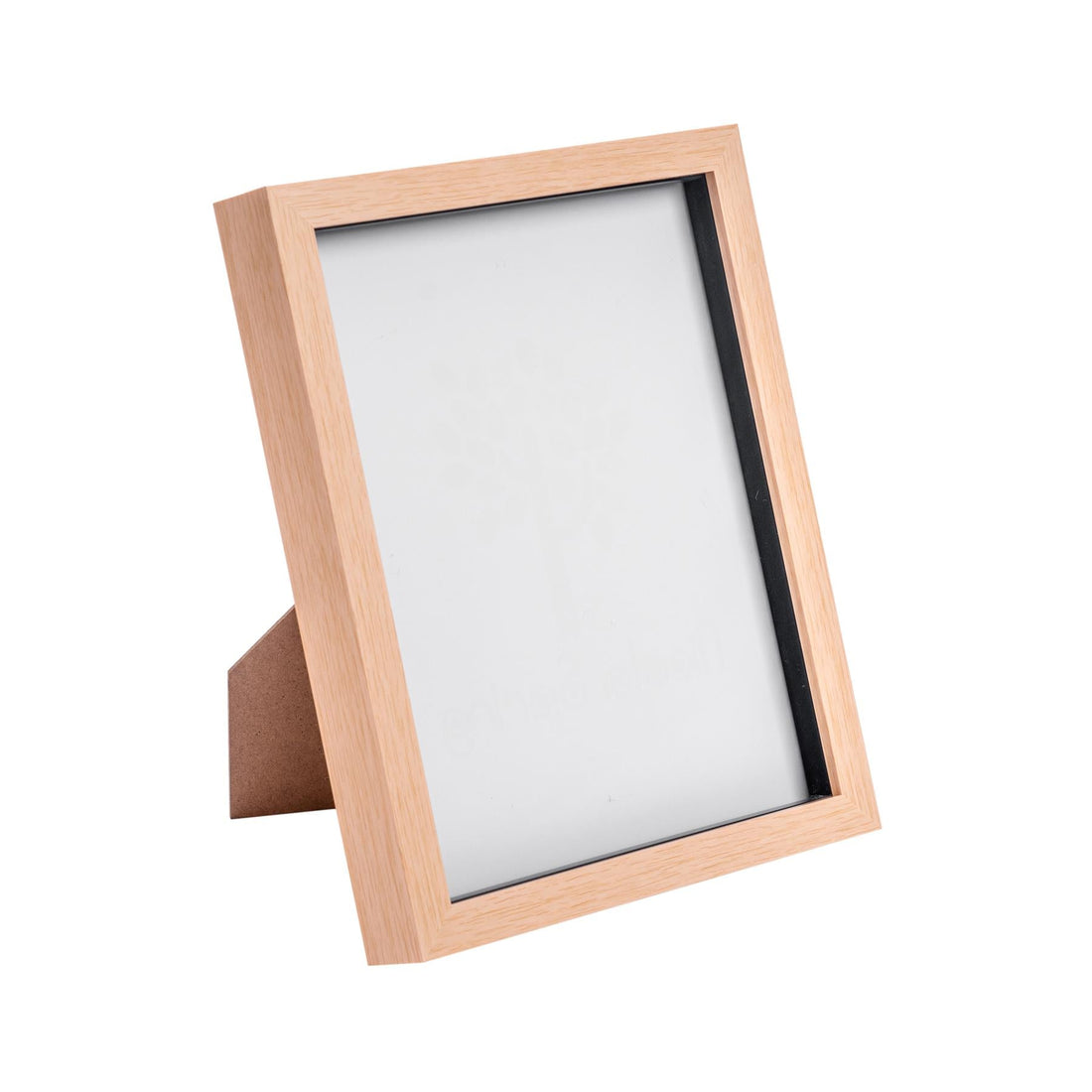 Light Wood 8" x 10" Shadow Box Photo Frame