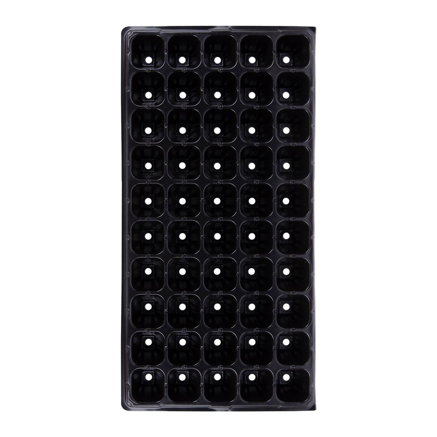 50pc Black Plastic Seed Starting Tray Set - By Green Blade