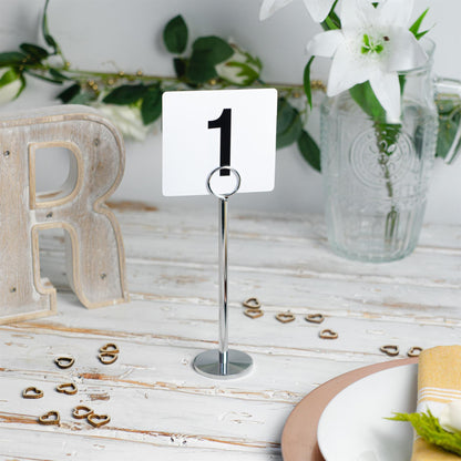 20cm Table Number Holders - Pack of 12