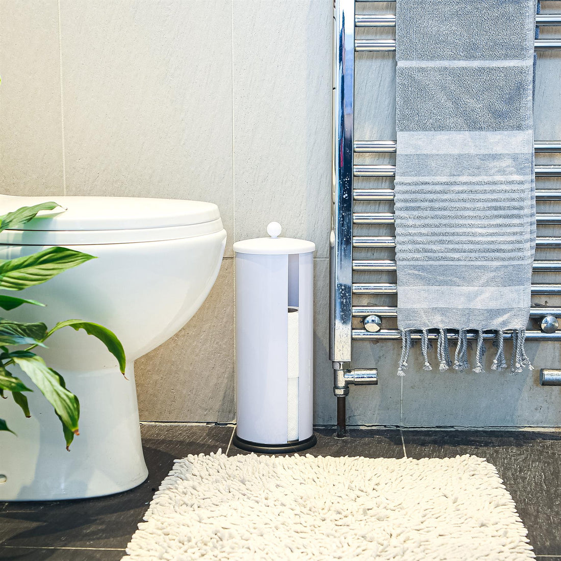 160cm x 90cm Grey & Yellow Deluxe Turkish Cotton Towels Set - Pack of Two