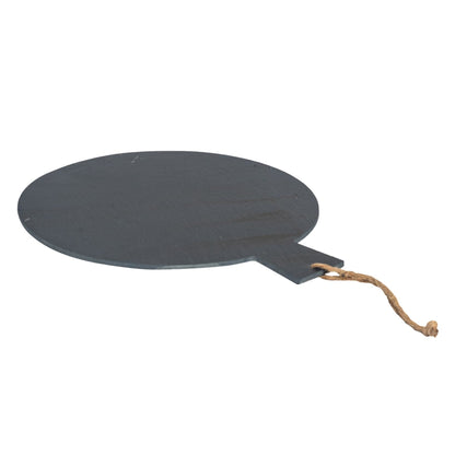 Round Slate Serving Board - By Argon Tableware