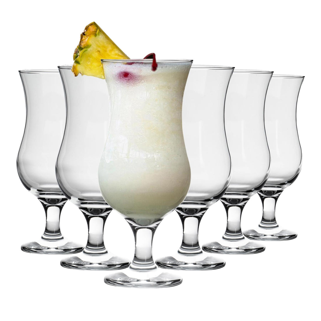 LAV Fiesta Pina Colada Glasses - 460ml - Pack of 6