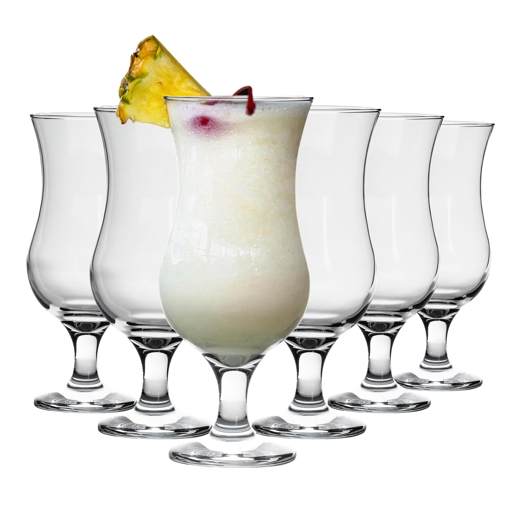 LAV Fiesta Pina Colada Glasses - 460ml - Pack of 6