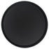 Black 45.5cm Round Non-Slip Serving Tray - By Argon Tableware