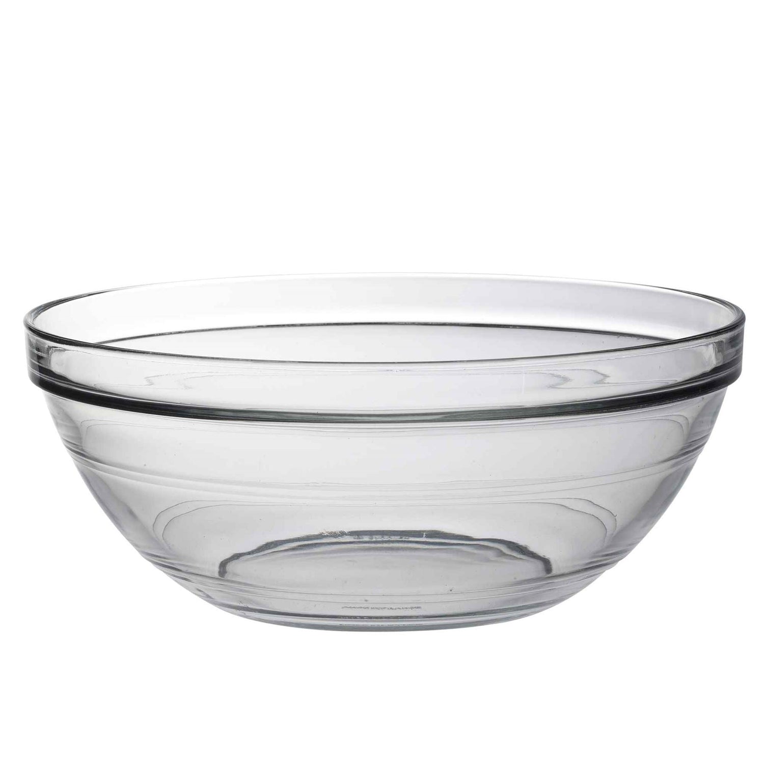 23cm Clear Lys Glass Nesting Mixing Bowl