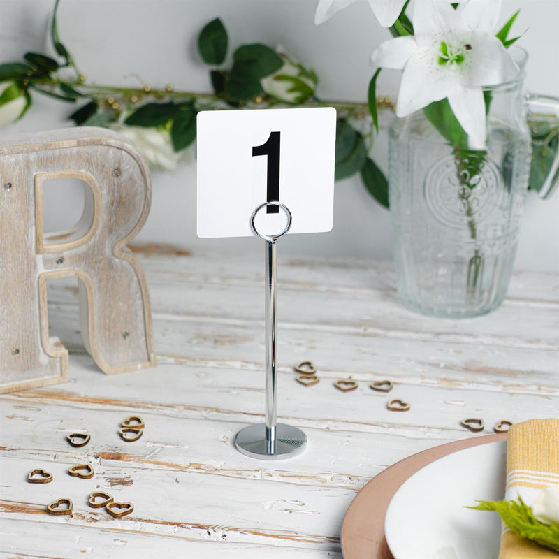 1-100 Acrylic Wedding Table Numbers - By Argon Tableware