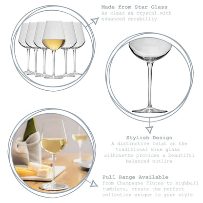 380ml Inalto Uno Wine Glasses - Pack of Six