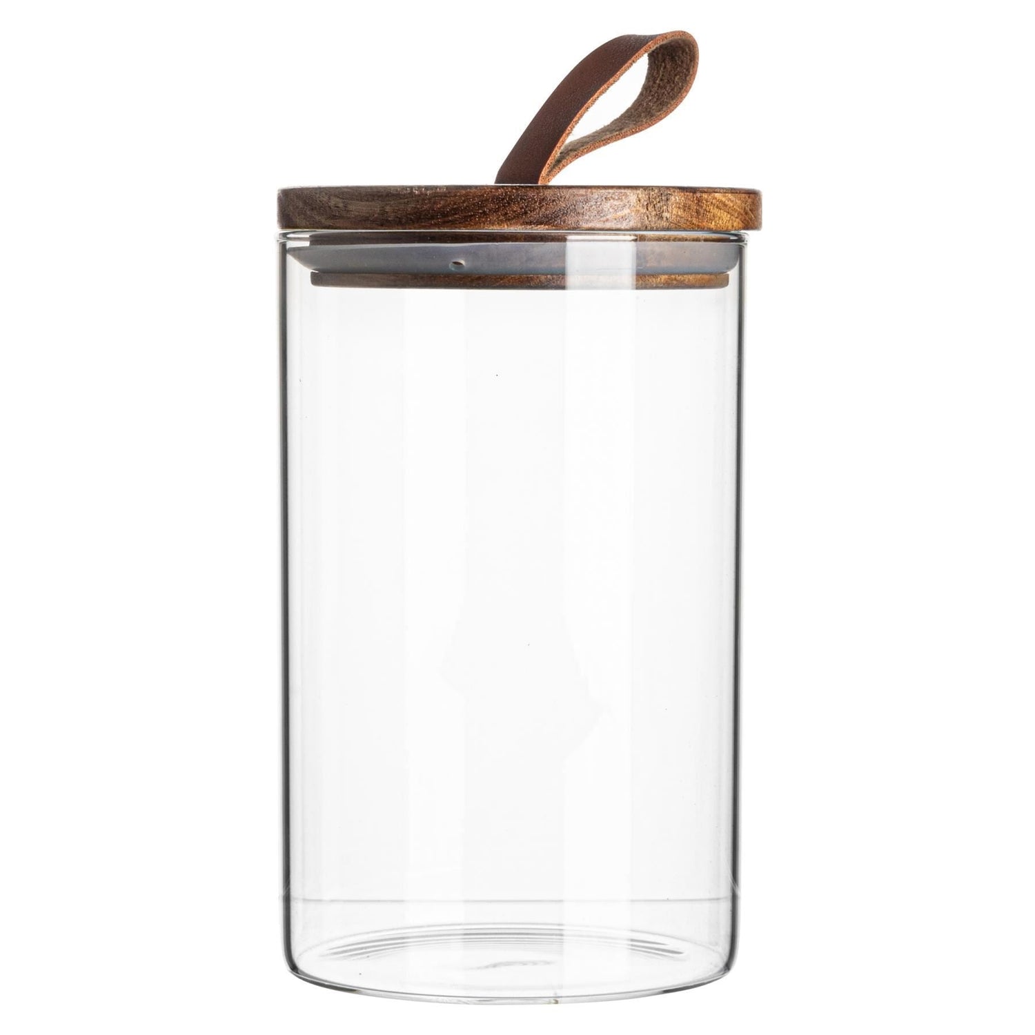 1L Wooden Loop Lid Storage Jar - By Argon Tableware