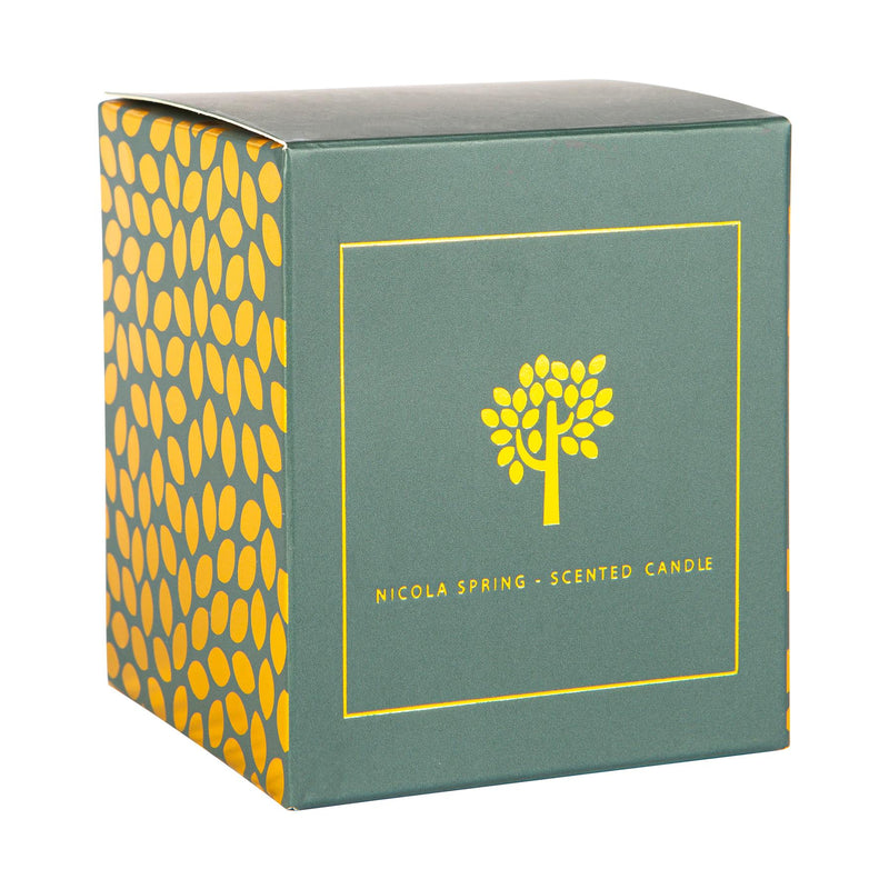 130g Green Pomelo & Passion Fruit Scented Soy Wax Candle - By Nicola Spring