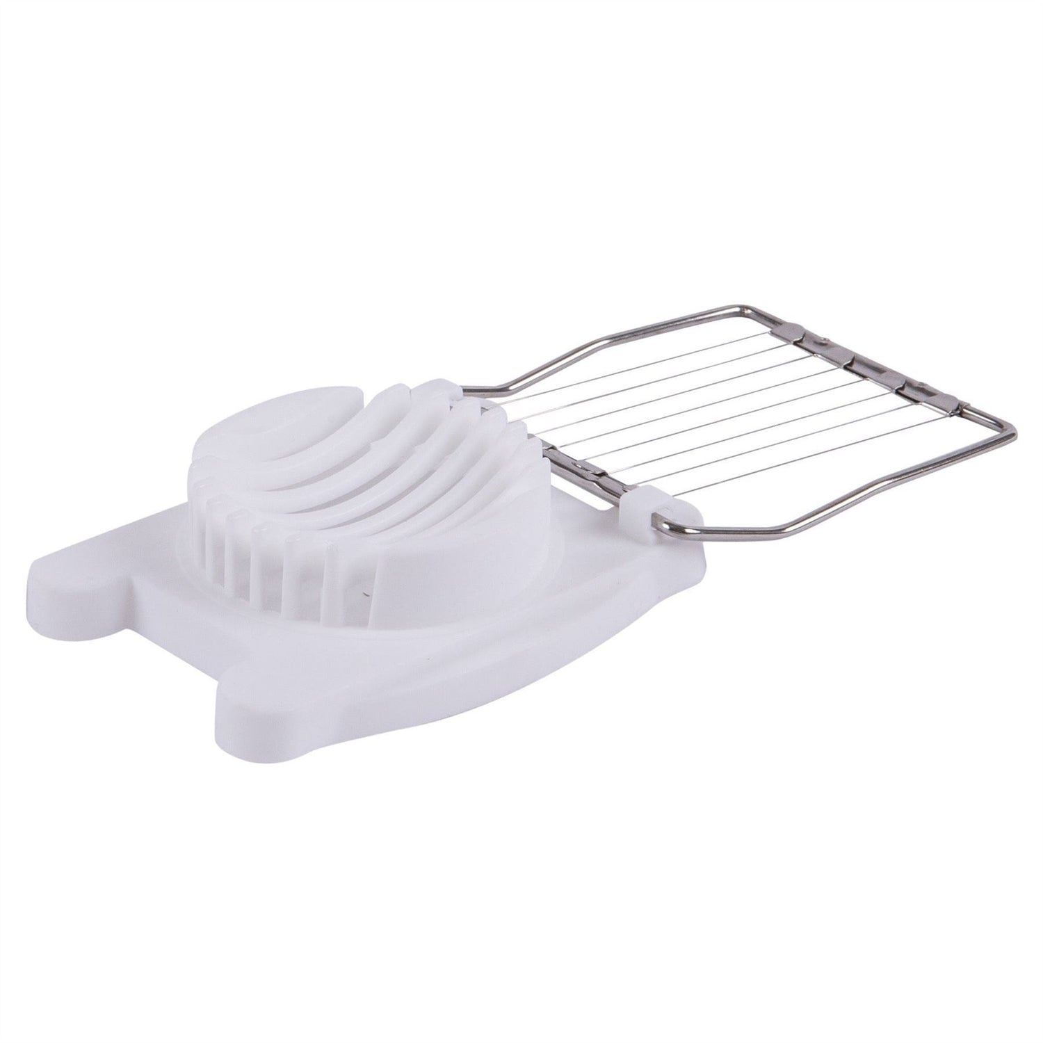 White Plastic Egg Slicer - By Ashley