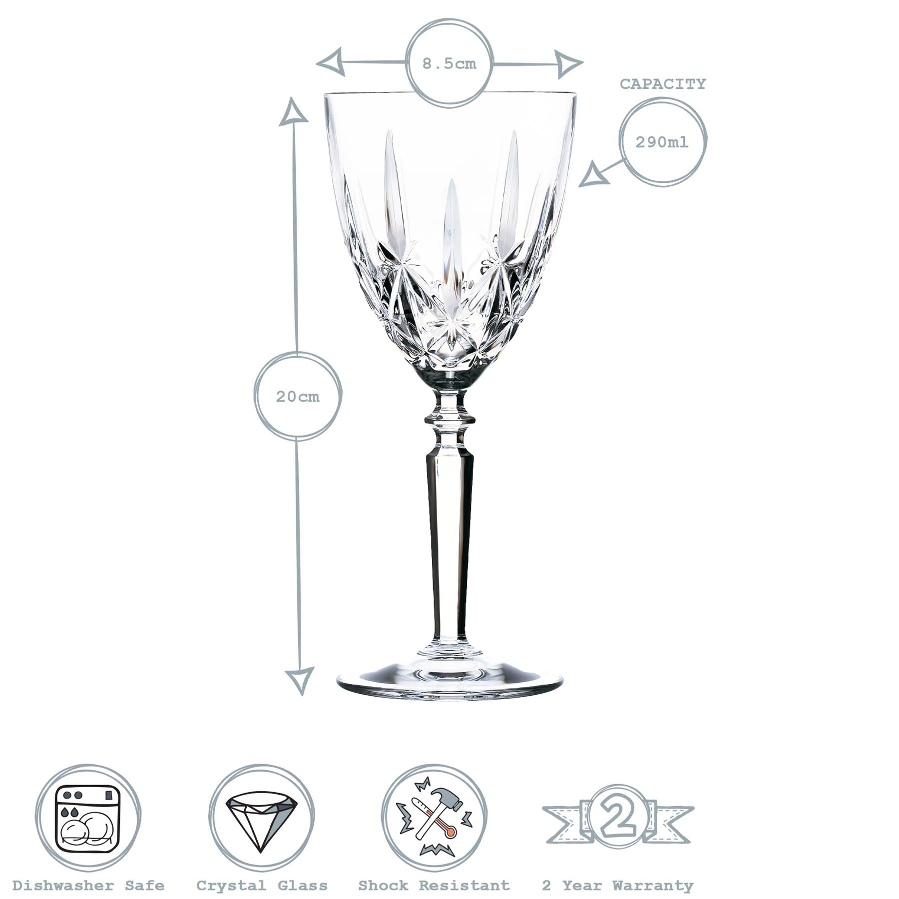 290ml Orchestra Red Wine Glasses - Pack of Six