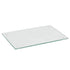 Clear 50cm x 40cm Glass Chopping Board - By Harbour Housewares