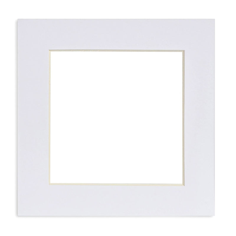 Picture Mount for 8" x 8" Frame | Photo Size 6" x 6" - By Nicola Spring