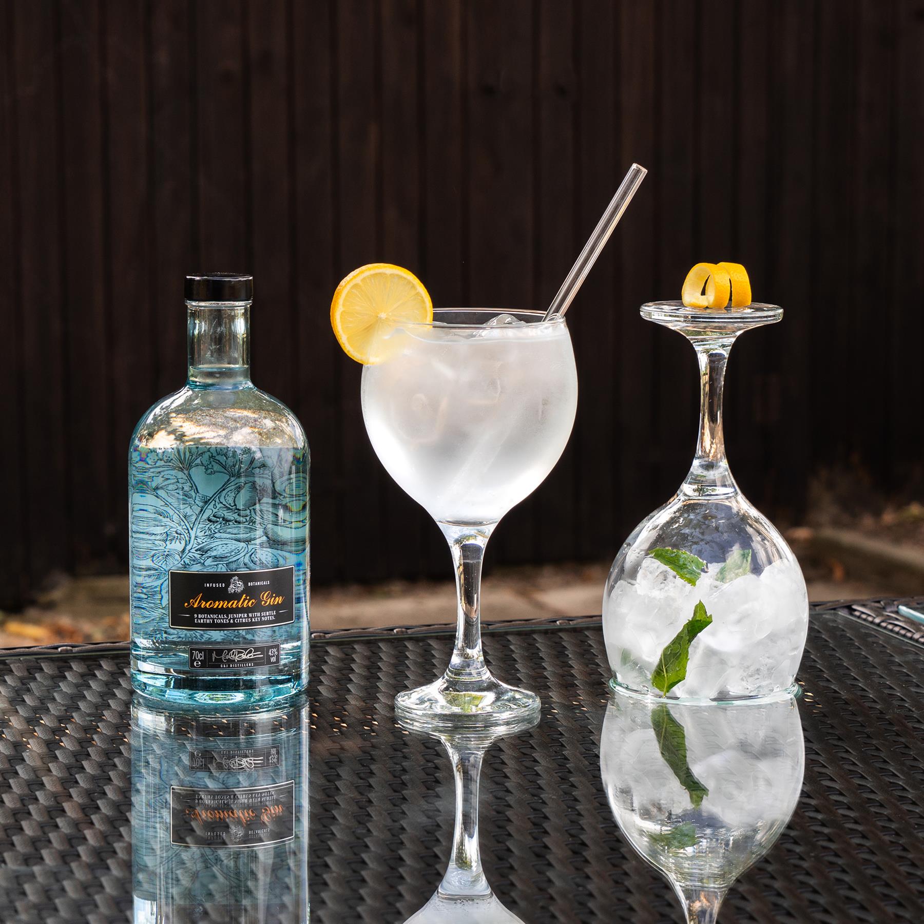 645ml Misket Gin Glasses - Pack of Six