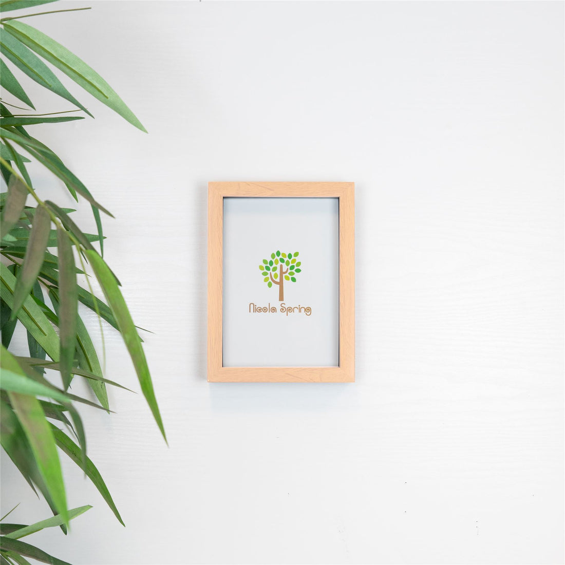 Light Wood 6" x 8" Shadow Box Photo Frame