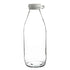 Argon Tableware Glass Milk Bottle with Silicone Lid - 1 Litre