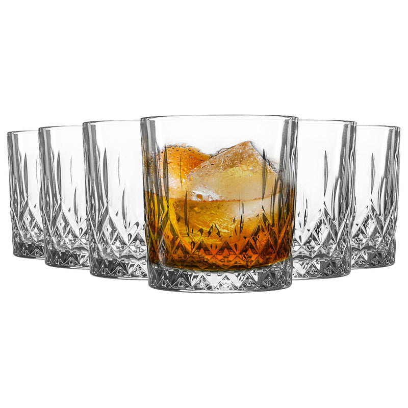 LAV Odin Whisky Glasses - 330ml - Pack of 6