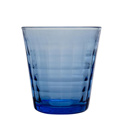 220ml Blue Prisme Water Glasses - Pack of Four