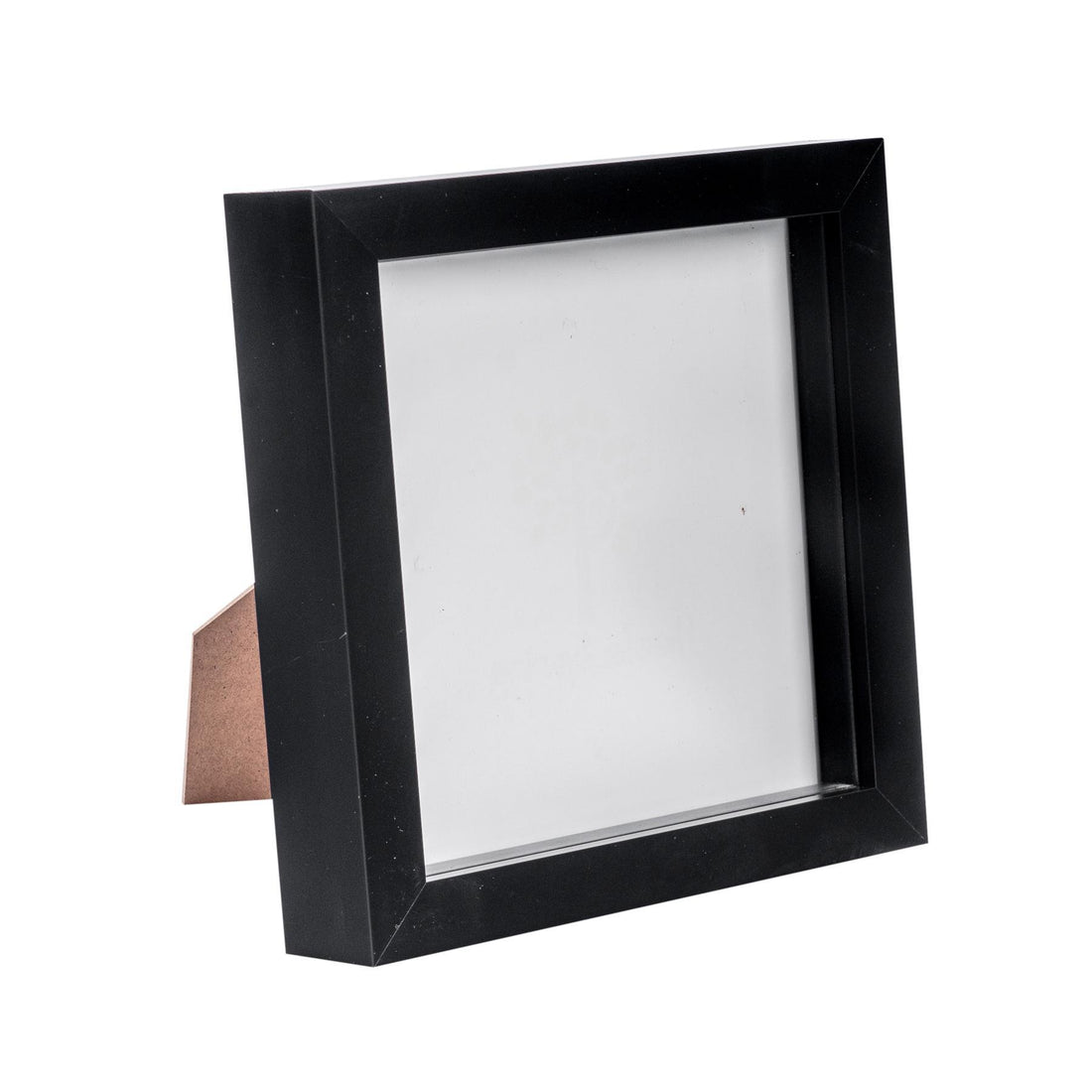Black 6" x 6" Shadow Box Photo Frame with Black Spacer