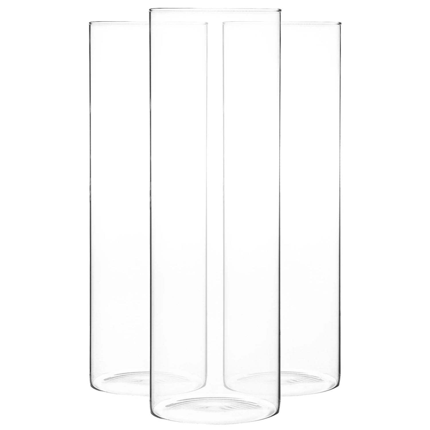 Argon Tableware Glass Storage Jar - 2 Litre - Pack of 3