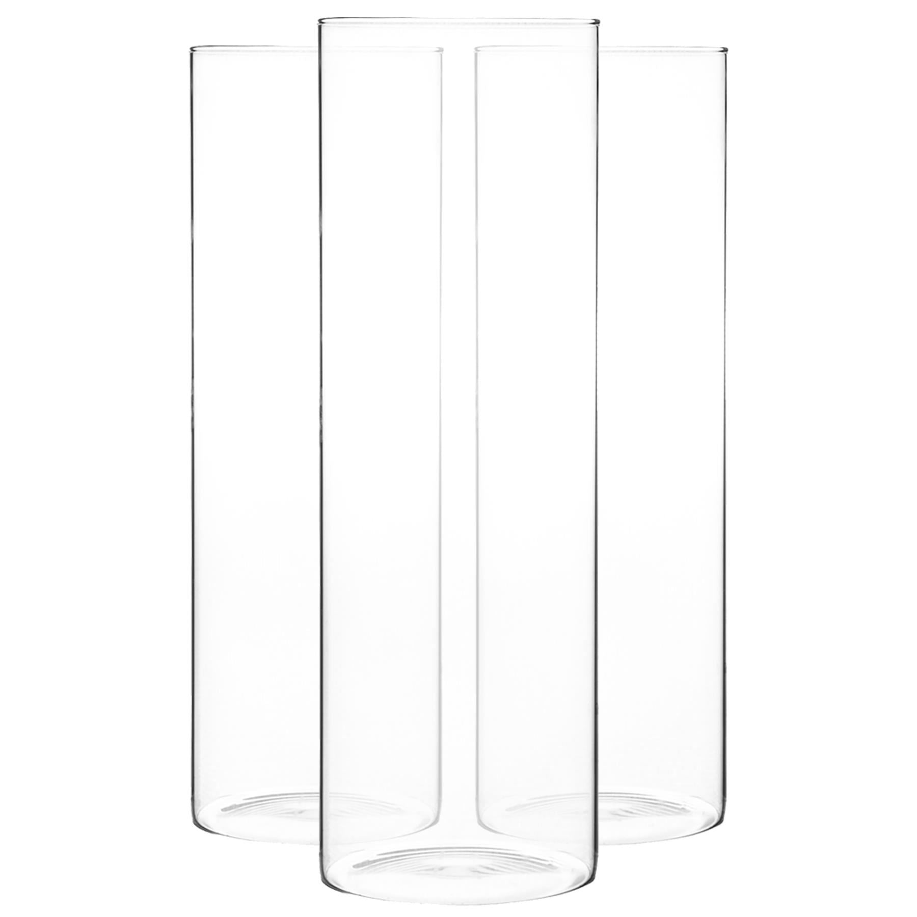 Argon Tableware Glass Storage Jar - 2 Litre - Pack of 3