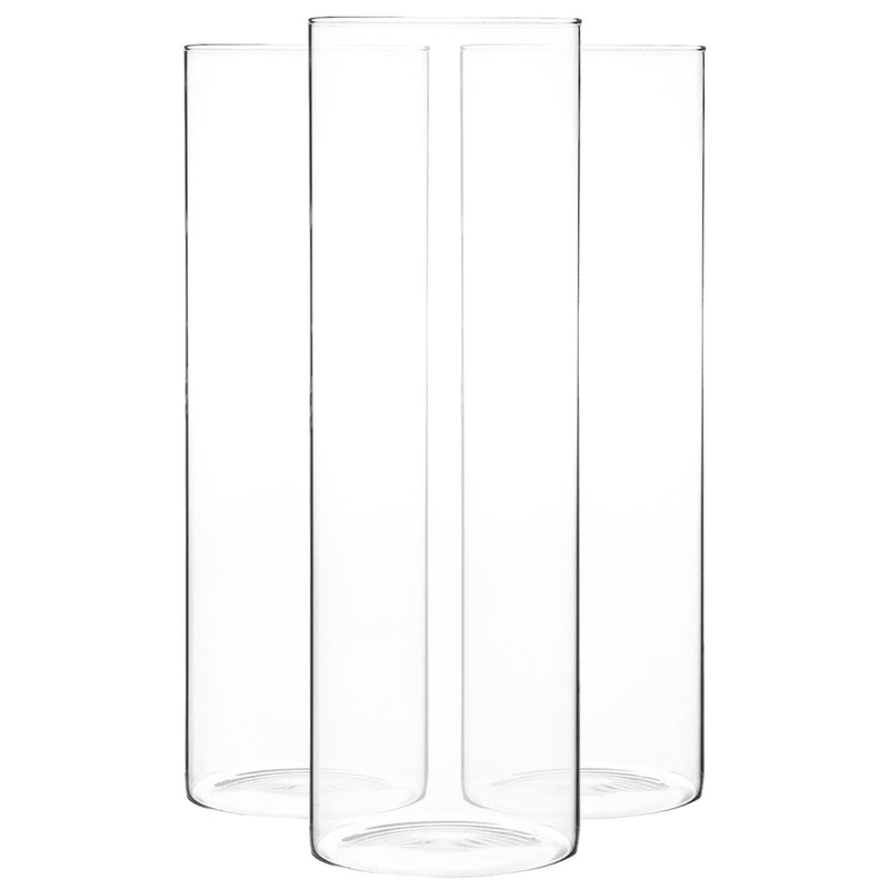 Argon Tableware Glass Storage Jar - 2 Litre - Pack of 3