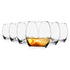 405ml Empire Tumbler Glasses - Clear - Pack of 6  - By LAV