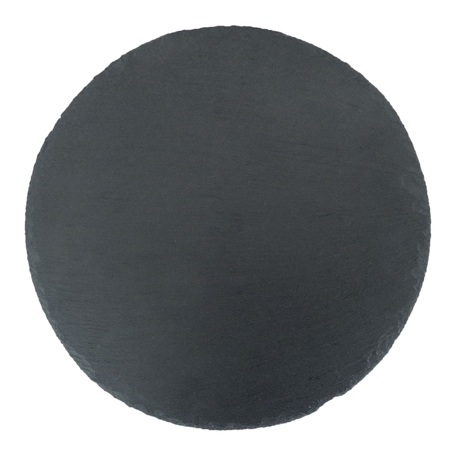 30cm Round Slate Placemats - Pack of Six