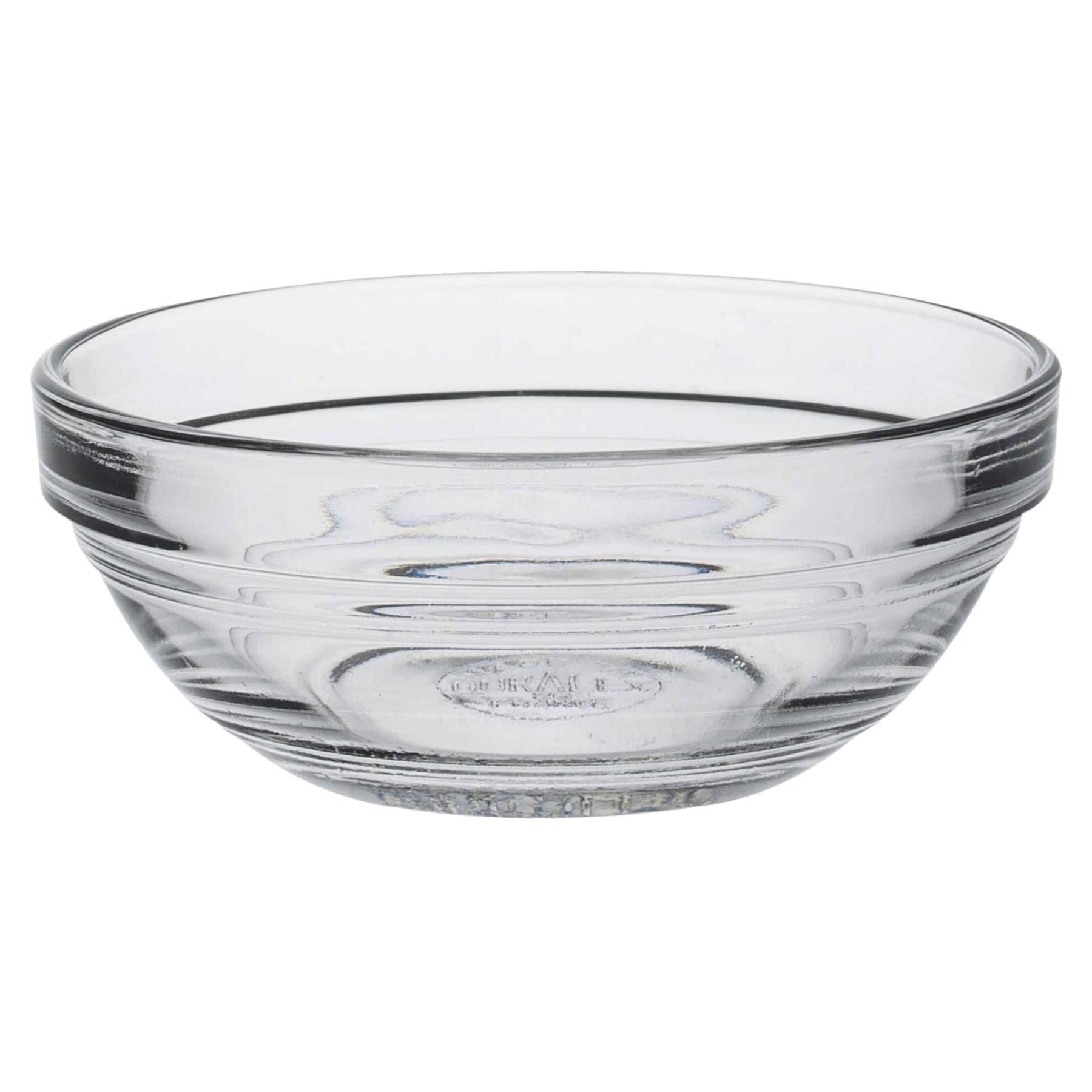 9cm Clear Lys Glass Nesting Mixing Bowl