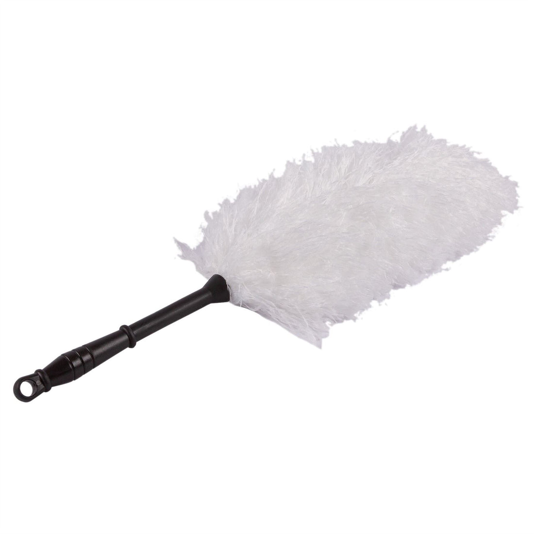 White 52cm Plastic Microfibre Duster - By Ashley