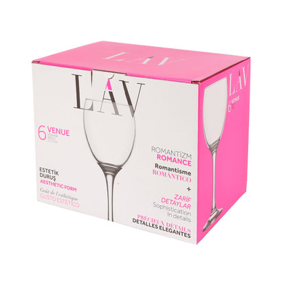 340ml Venue Red Wine Glasses - Pack of Six