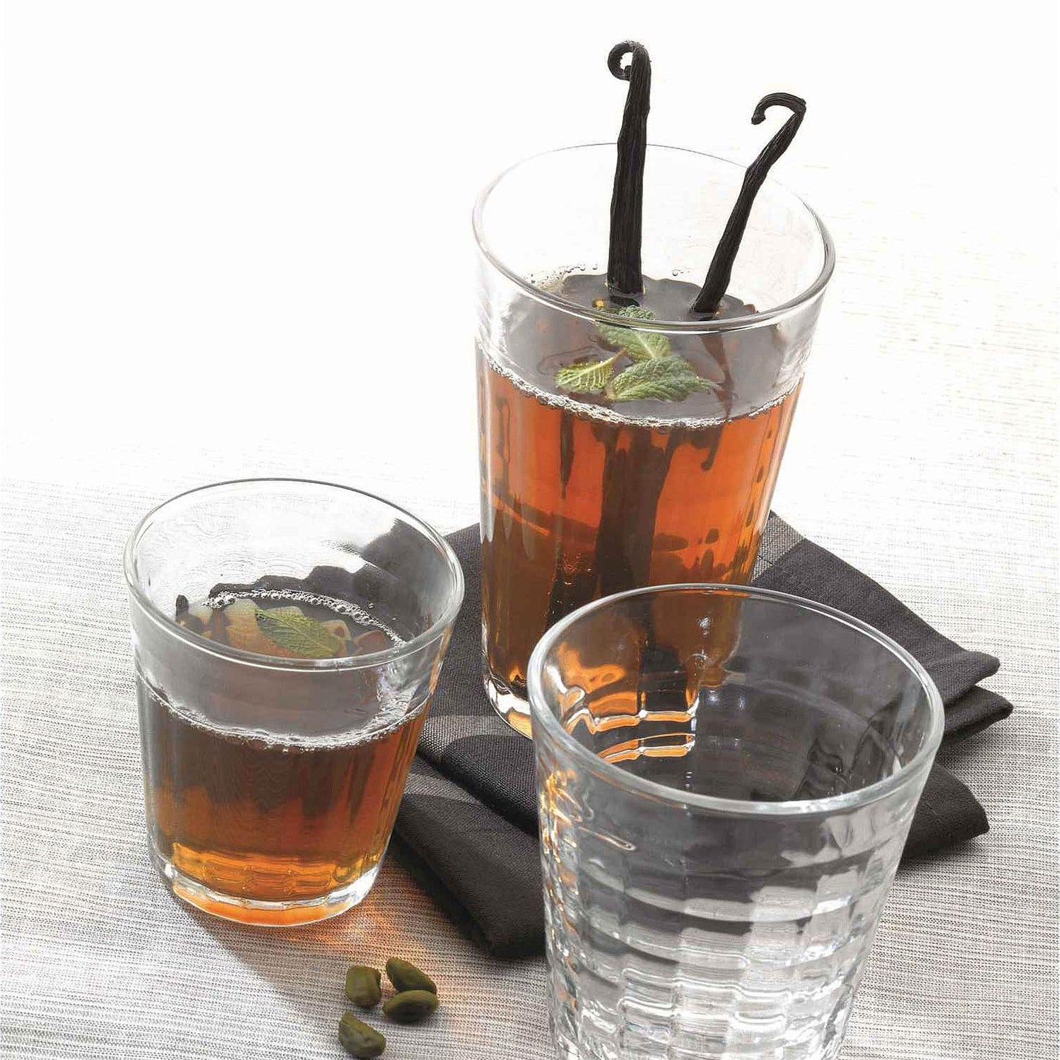 220ml Prisme Tumbler Glasses - Pack of Six