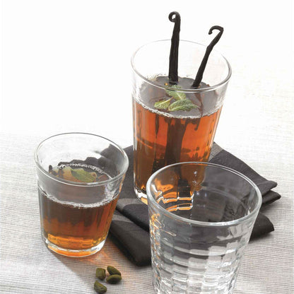 220ml Prisme Tumbler Glasses - Pack of Six