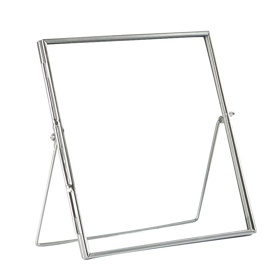 Silver 8" x 8" Metal Photo Frame