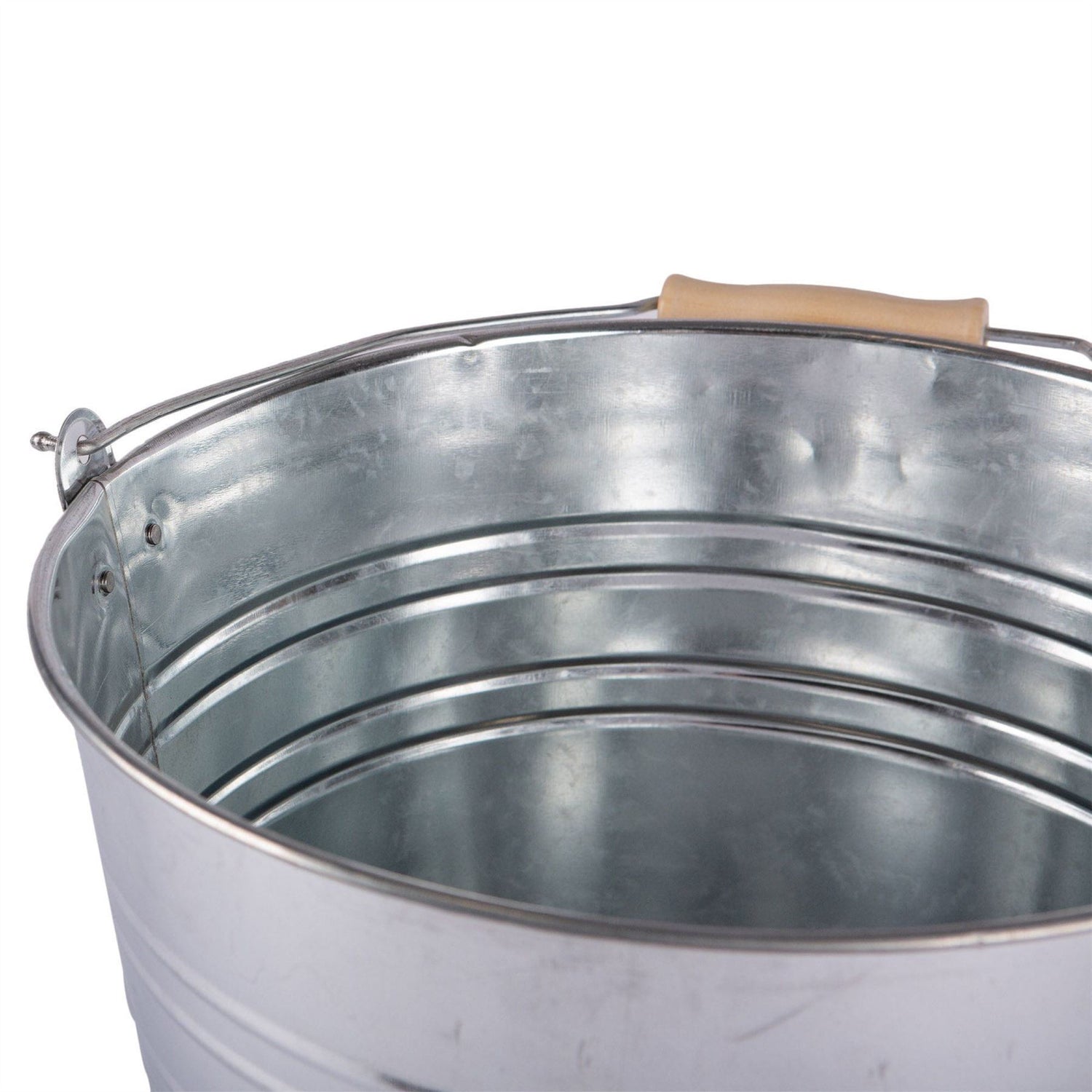 12L Galvanised Steel Bucket