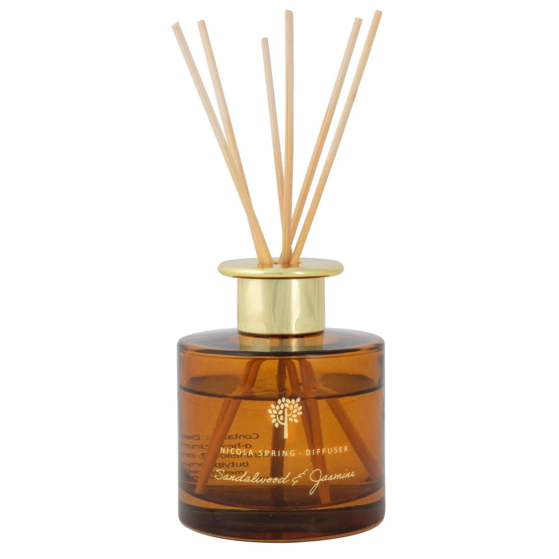 200ml Sandalwood &amp; Jasmine Scented Reed Diffuser