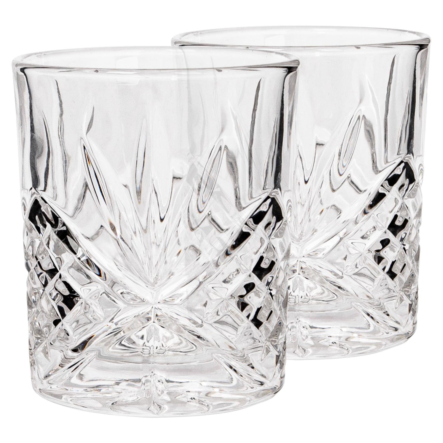 310ml Classic Whisky Glasses - Pack of 2 - By Rink Drink