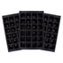 24pc Black Plastic Seed Starting Trays Set - Pack of 3 - By Green Blade