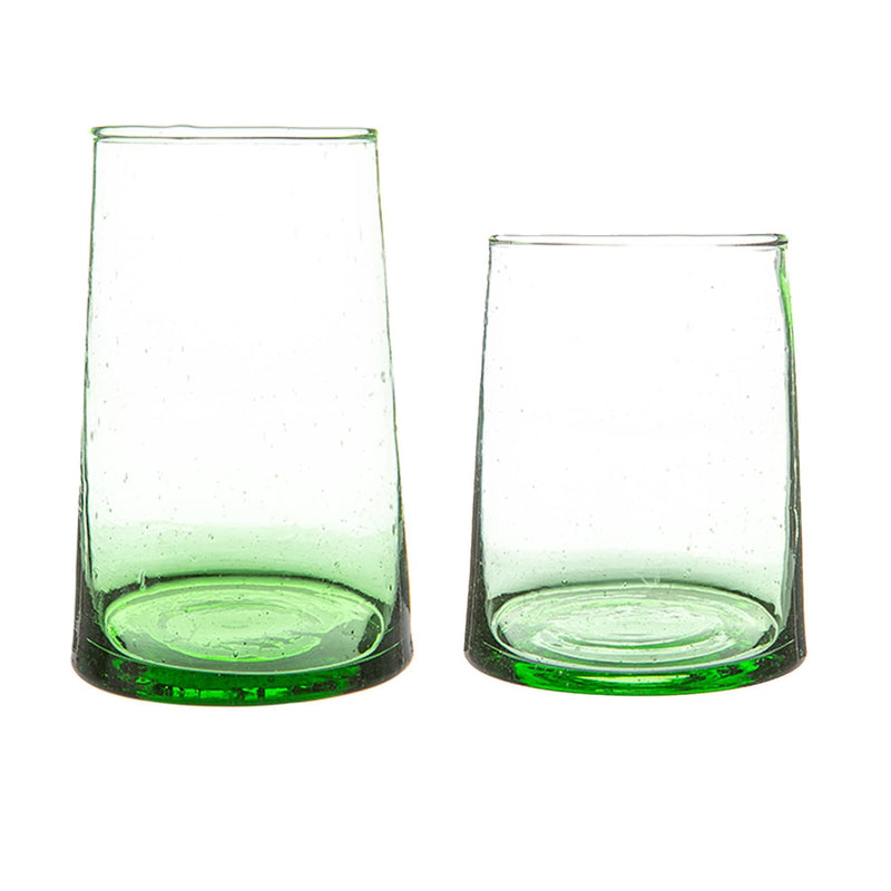 12pc Merzouga Recycled Tumbler & Highball Glasses Set - By Nicola Spring