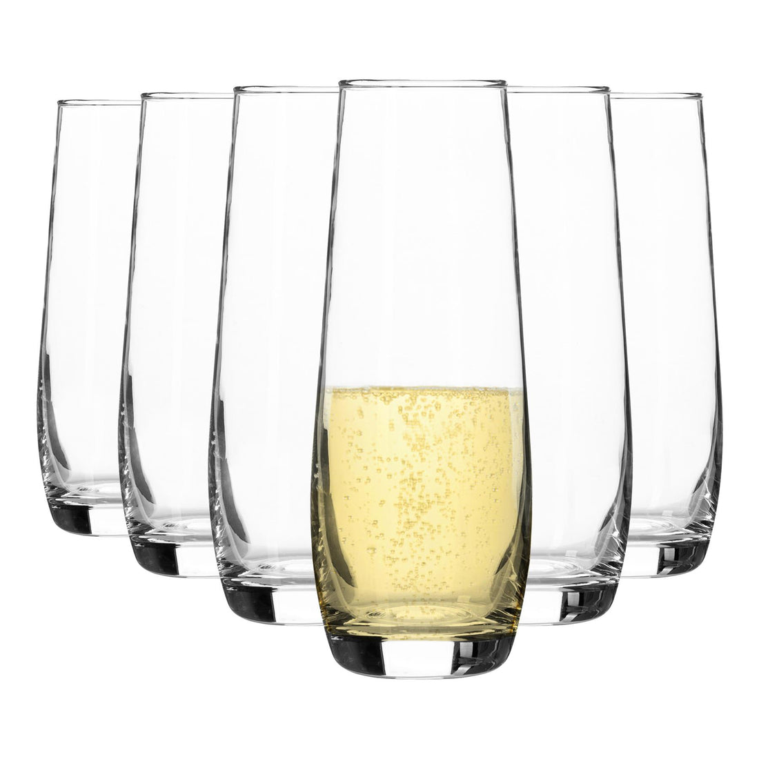 Corto Stemless Champagne Flutes By Argon Tableware - 230ml - Pack of 6