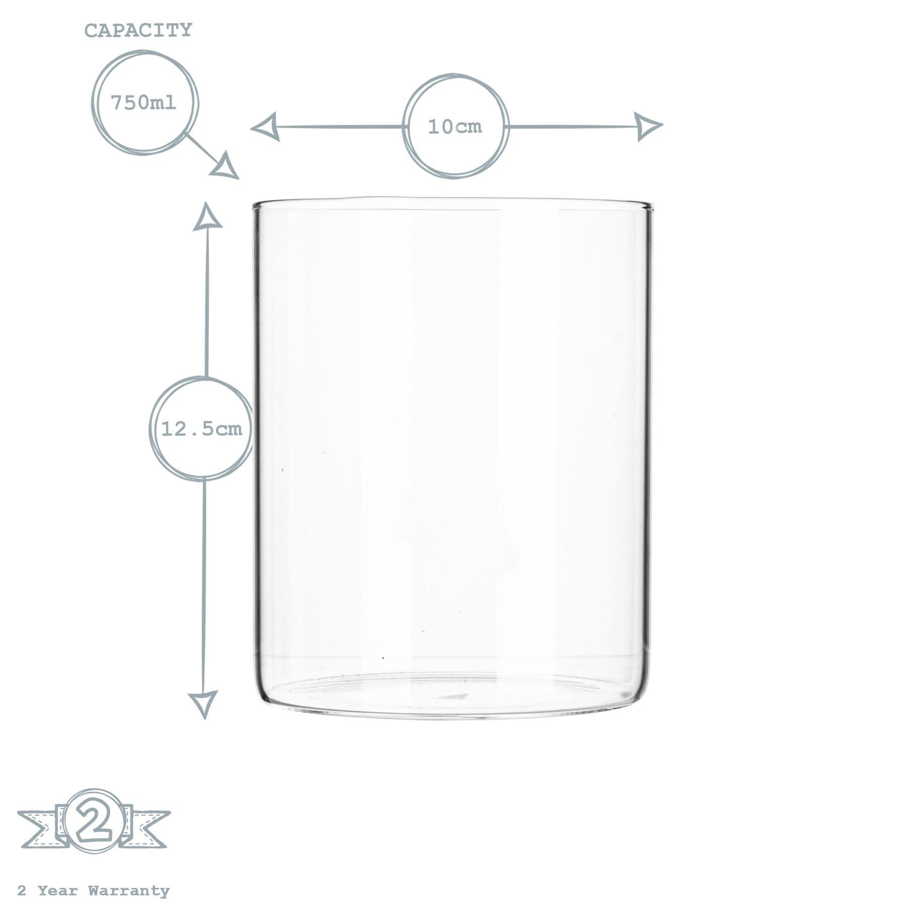 750ml Scandi Storage Jar