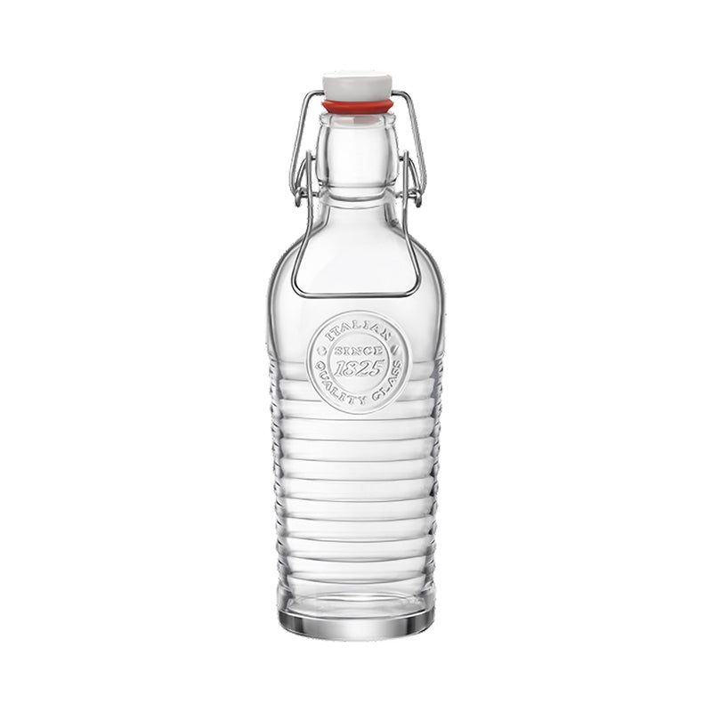 750ml Officina 1825 Swing Top Glass Bottle - By Bormioli Rocco