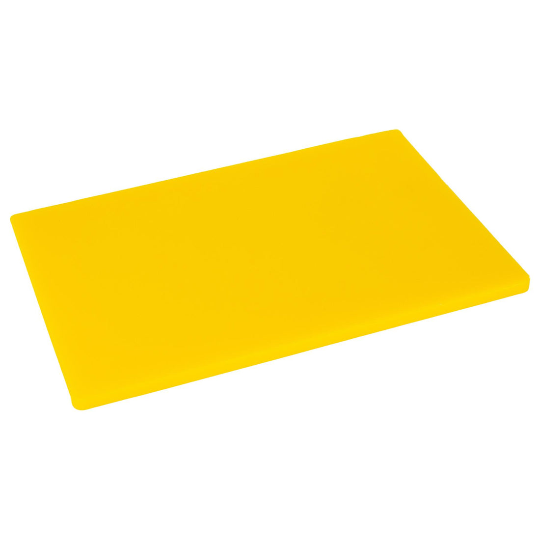 Yellow 45cm x 30cm Rectangular Plastic Chopping Board