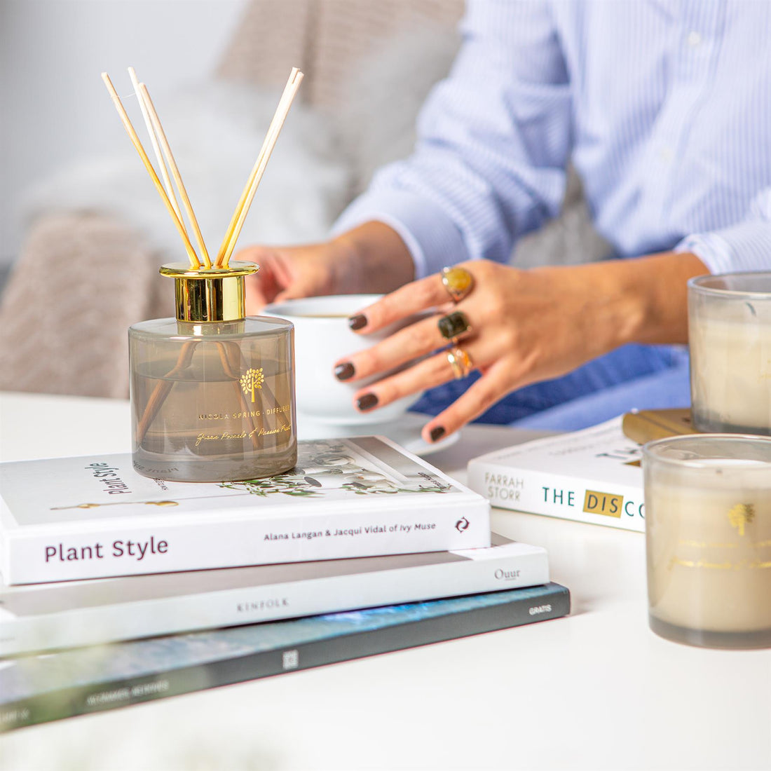 200ml Green Pomelo & Passion Fruit Scented Reed Diffuser