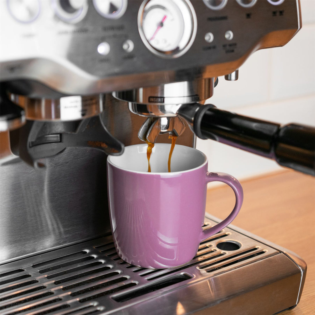 350ml Purple Stoneware Coffee Mug
